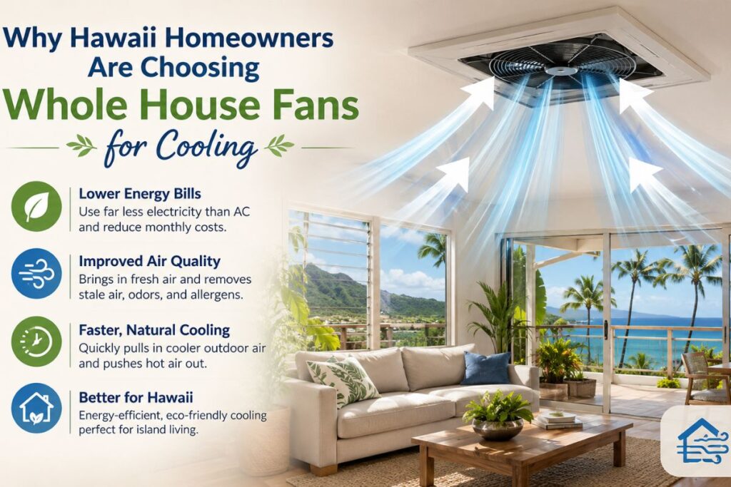 whole house fan for cooling