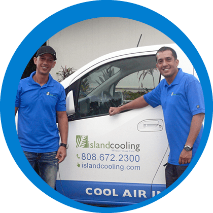 Al and Ivan Whitworth - Owners of Island Cooling