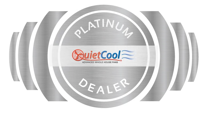 QuietCool Platinum Dealer Badge